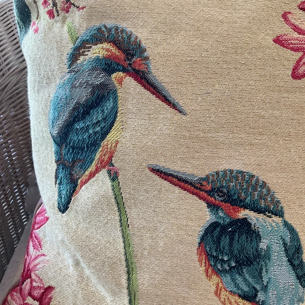 Beautiful Tapestry Throw Pillow Made in England